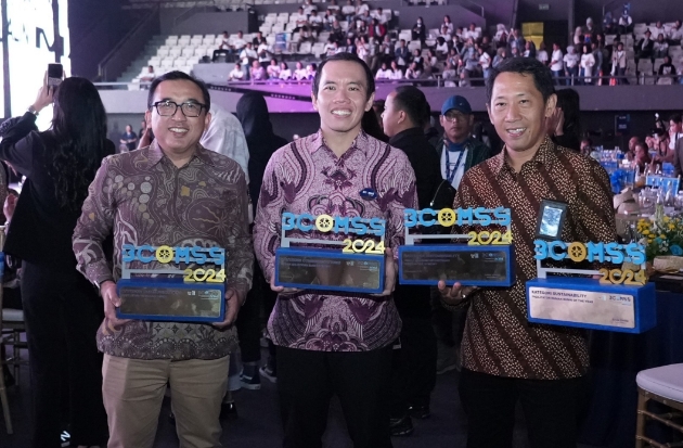 Telkom Borong 4 Penghargaan BCOMSS 2024, Terbaik Penanganan Krisis & Pengelolaan Media