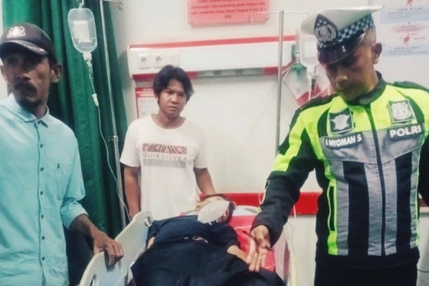 Lakalantas, Dua Remaja di Kabupaten Luwu Timur Luka-luka
