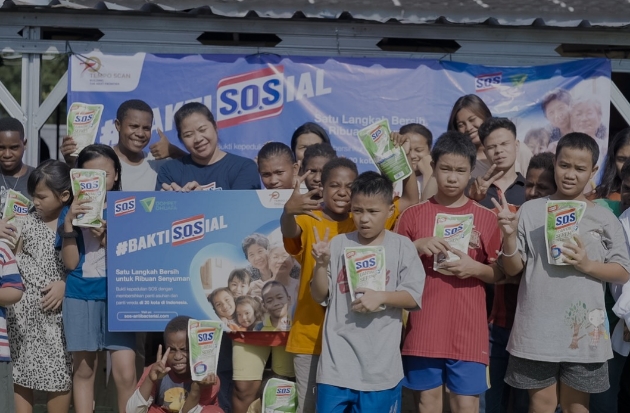 SOS Gelar #BaktiSOSial Ciptakan Satu Langkah Bersih untuk Ribuan Senyuman