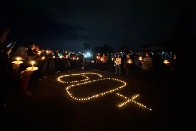 Dukung Gerakan Earth Hours, Lampu di Area Taman Bandara Dipadamkan