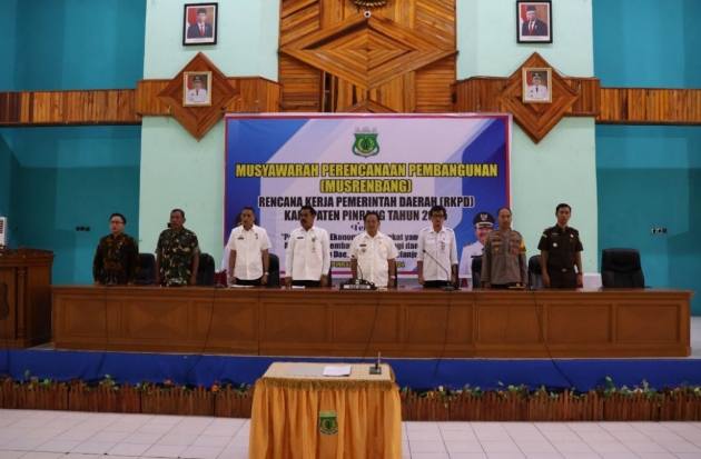 Wakil Bupati Pinrang Buka Musrenbang RKPD Tahun 2025