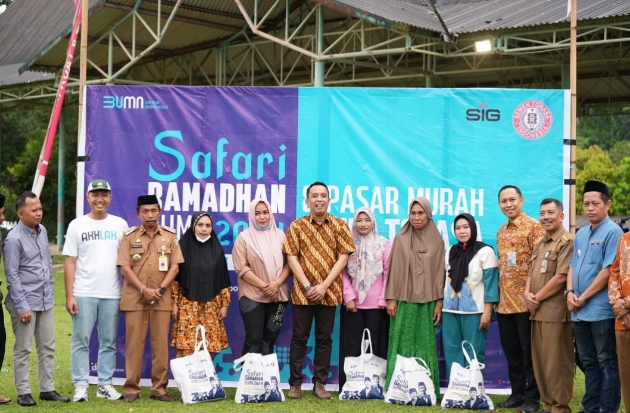 Safari Ramadan BUMN, Semen Tonasa Siapkan 4.200 Paket Sembako Murah