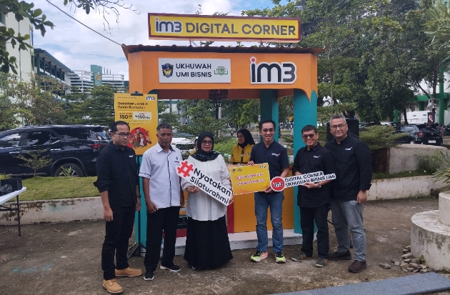 Pertama di Sulawesi, IM3 Digital Corner Hadir di Kampus UMI Makassar