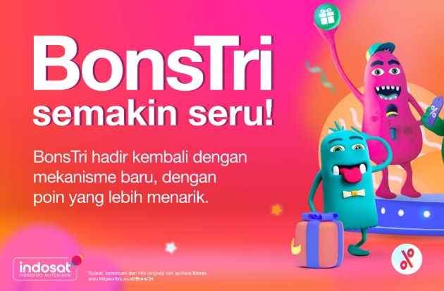 Mengenal BonsTri, Program Loyalitas Berbasis Poin dari Indosat