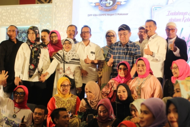 Pererat Silaturahmi Sesama Alumni, KBA Smeplim Makassar Gelar Halalbihalal