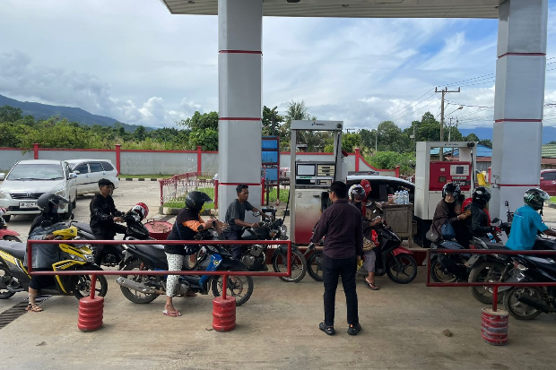 Polres Luwu Timur Cek SPBU Malili Soal Keluhan Pengisian Jeriken