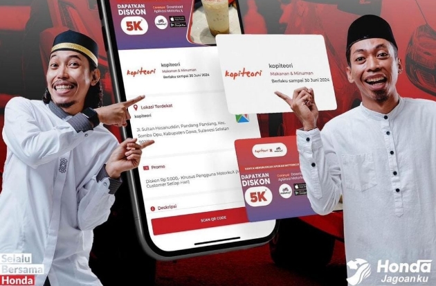 Asmo Sulsel Gandeng 42 UMKM Hadirkan Promo bagi Pengguna Aplikasi Motorku X