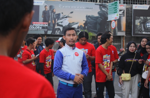 Kampanye Safety Riding: Asmo Sulsel Edukasi Masyarakat Fungsi Marka Jalan