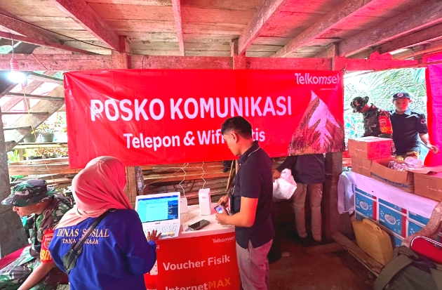 Peduli Korban Longsor Toraja, Telkomsel Siapkan Layanan Telepon & Wifi Gratis