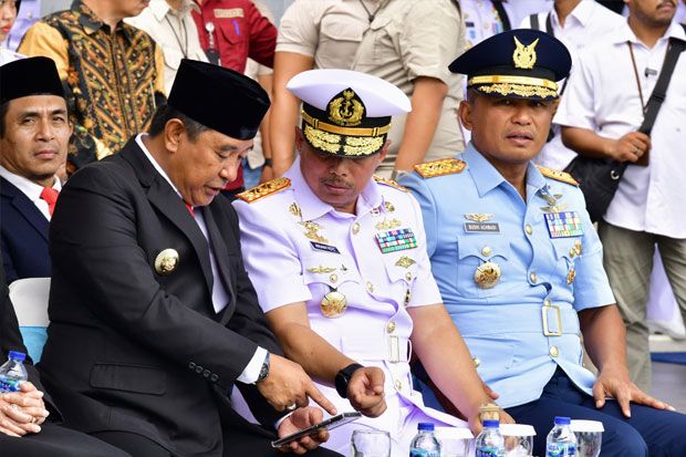 Brigjen TNI Marinir Andi Rahmat Resmi Jabat Komandan Lantamal VI Makassar