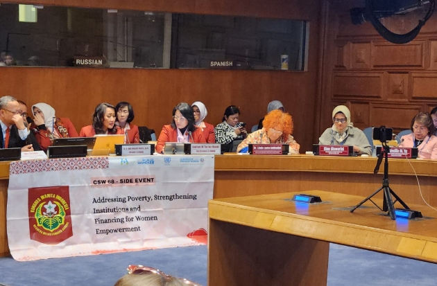 Delegasi Indonesia di CSW ke-68 Dorong Pemberdayaan Perempuan & Pengurangan Kemiskinan