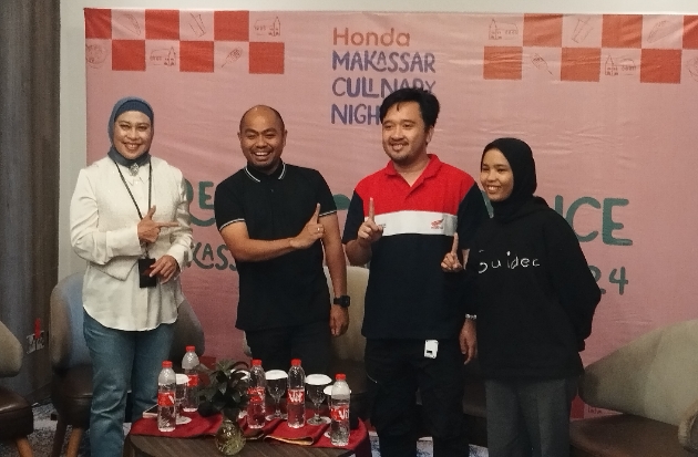 Honda Main Bareng Makassar Culinary Night: Diikuti 88 Tenant, Target Transaksi Rp1,5 M
