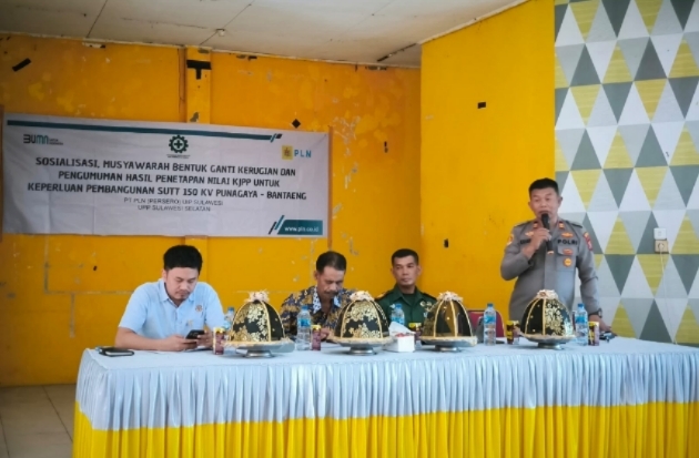 Dukungan Penuh Masyarakat Bangkala atas Pembangunan SUTT 150kV Punagaya-Bantaeng
