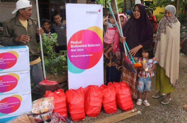 IOH Salurkan Bantuan Banjir dan Longsor di Sulawesi Selatan