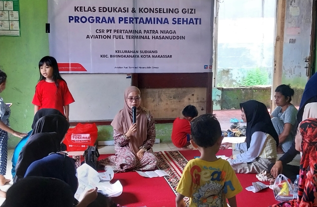 Pertamina Sulawesi Cegah Balita Kurang Gizi Lewat Program Posyandu Sehati