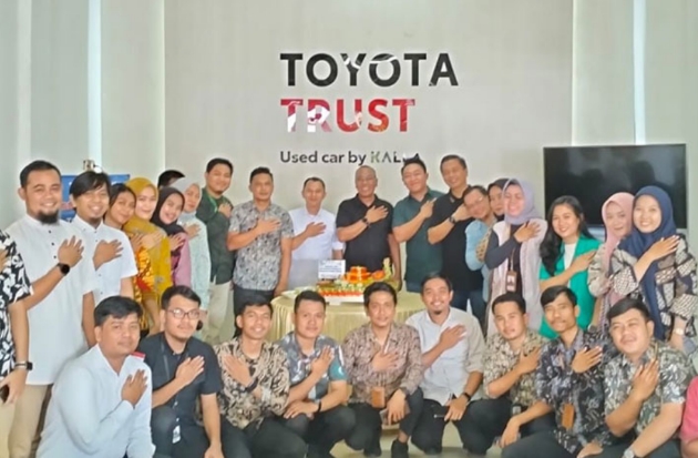 Showroom Toyota Trust By Kalla Hadir di Kota Palopo