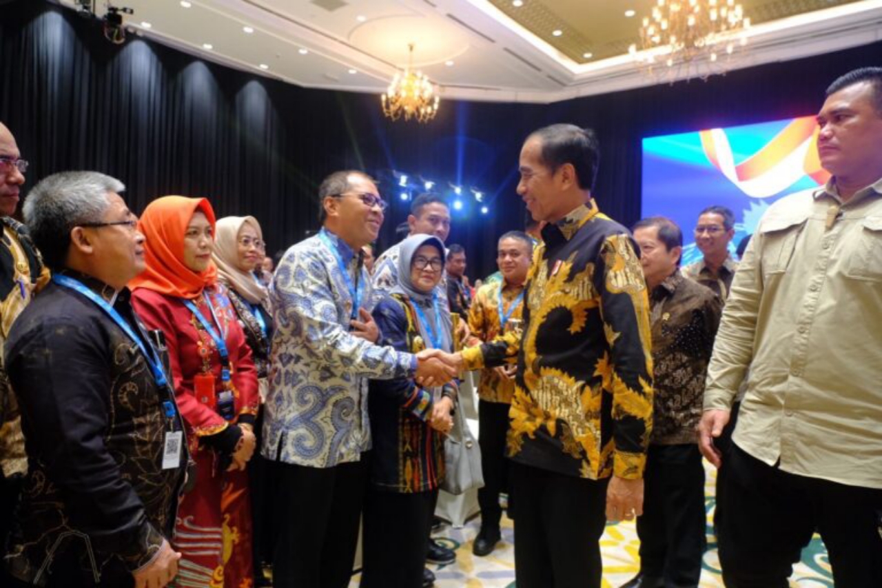 Danny Pomanto Ikut Sambut Peserta World Water Forum Bersama Jokowi