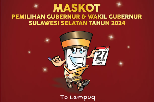 To Lempuq, KPU Perkenalkan Maskot Pilgub Sulsel 2024