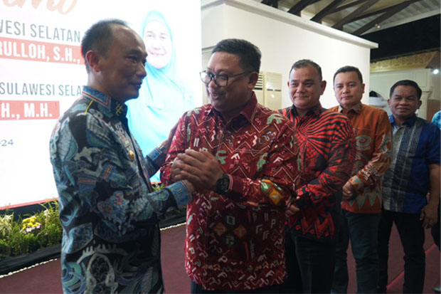 Hadiri Silaturahmi, Asrul Sani Siap Dukung Program Pj Gubernur Sulsel
