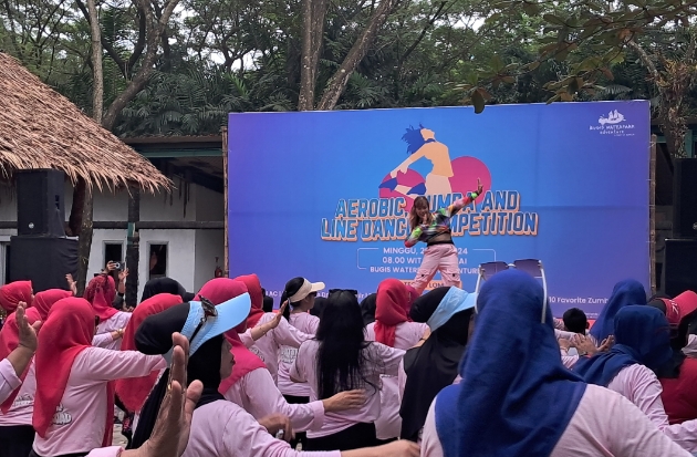 Ribuan Peserta Ramaikan Aerobic, Zumba & Line Dance Competition di Bugis Waterpark Adventure