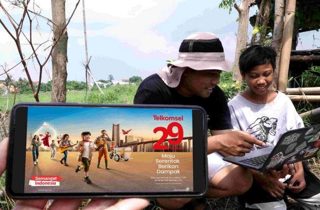 HUT ke-29, Telkomsel Komitmen Maju Serentak Beri Dampak bagi Indonesia