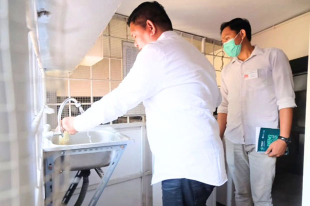 Anggota DPRD Makassar Sidak Pengelolaan Limbah B3 Rumah Sakit