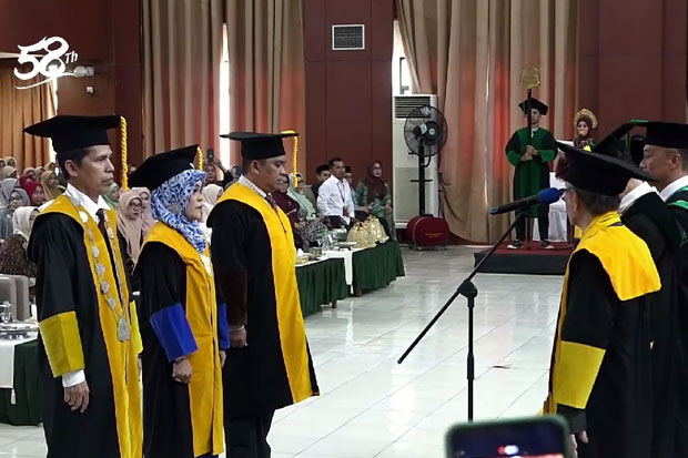 UIN Alauddin Kukuhkan 3 Guru Besar, Rektor: Ini yang Terdahsyat!