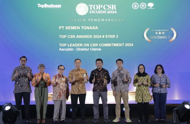 PT Semen Tonasa Sabet TOP CSR Awards 2024