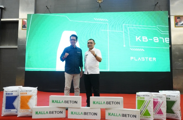 Kalla Beton Launching Produk Dirangkaikan Upgrading Skill Pertukangan di Palu