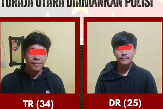 Polisi Amankan 2 Pelaku Pengeroyokan di Tikala Toraja Utara