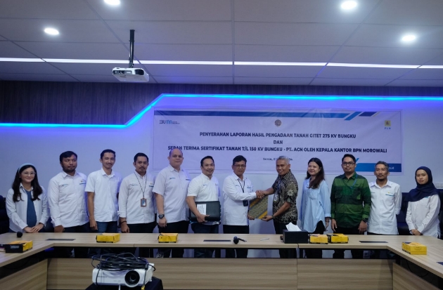 PLN UIP Sulawesi Apresiasi Kinerja BPN Morowali