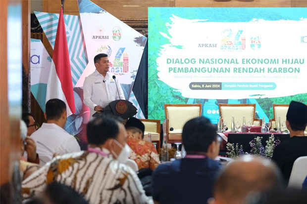 Adnan Ajak Bupati se-Indonesia Bahas Pembangunan Rendah Karbon