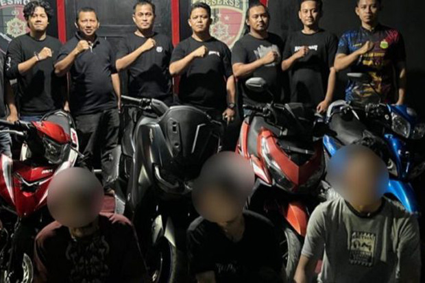 Polisi Ringkus 3 Pelaku Curanmor yang Resahkan Warga Soppeng