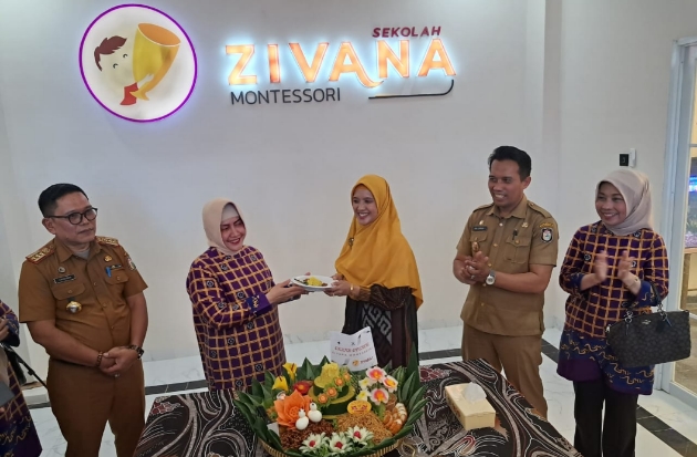 Bunda PAUD Makassar Resmikan Sekolah Zivana Montessori, Dilengkapi Fasilitas Terapi Sensori