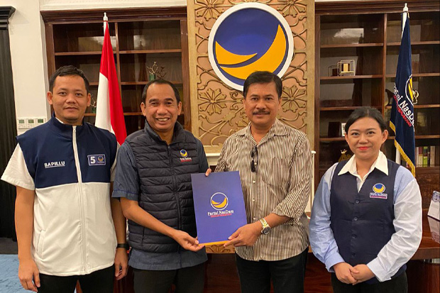 Nasdem Resmi Usung Nico-Darma di Pilkada Tana Toraja 2024