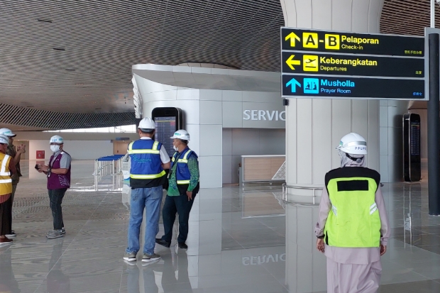 19 Juni, Penumpang Pesawat Bandara Sultan Hasanuddin Gunakan Terminal Baru
