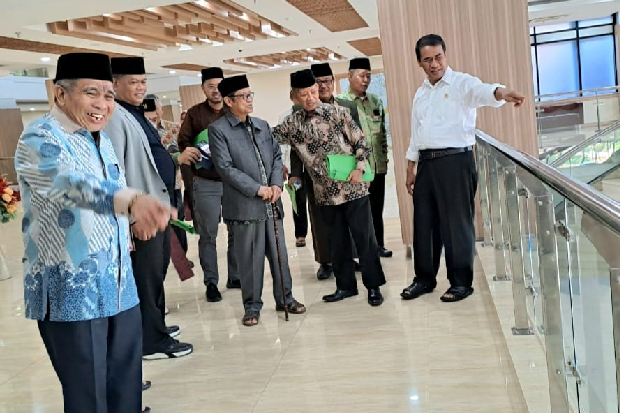 Mentan Amran Silaturahmi dengan Pengurus MUI dan NU Sulsel di Makassar