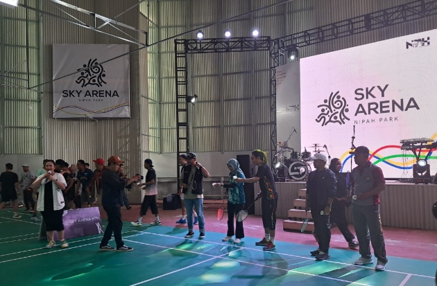 Dukung Kemajuan Olahraga & Wujudkan Ruang Publik Inklusif, Nipah Park Luncurkan Sky Arena