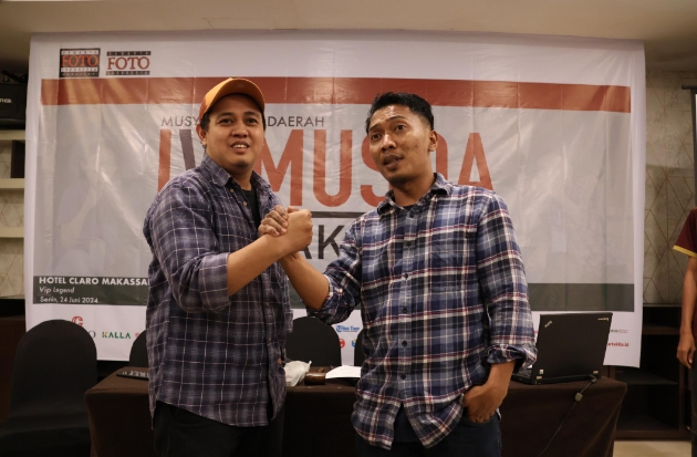 Iqbal-Sanovra Terpilih Aklamasi Pimpin PFI Makassar Periode 2024-2027
