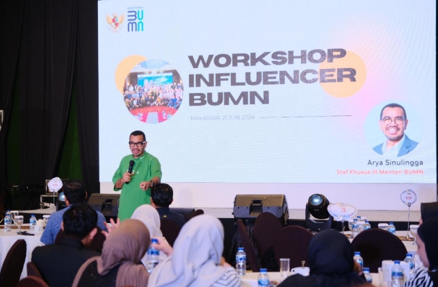 Makassar jadi Kota ke-6 Pelaksanaan Workshop Influencer BUMN