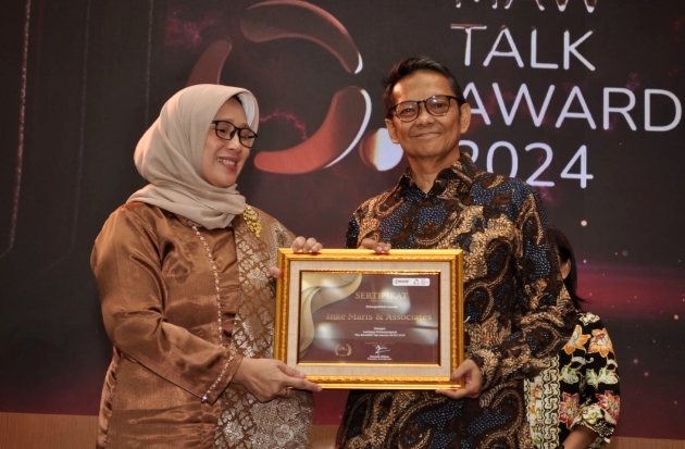 Inke Maris & Associates Raih MAW Talk Awards 2024: Perusahaan PR Paling Berpengaruh