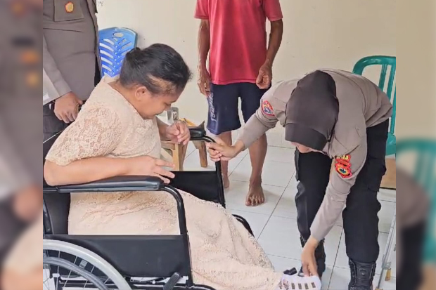 Kepemimpinan AKBP Zulkarnain, Polres Luwu Timur Gencar Peduli Kaum Disabilitas