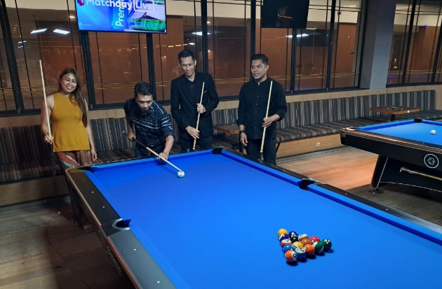 Perkuat Konsep Sport Bar, Pizza e Birra di PIPO Makassar Hadirkan Arena Biliar Baru