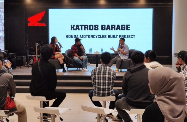 Honda Jagoanku Modification Talkshow di Makassar Hadirkan Founder Katros Garage