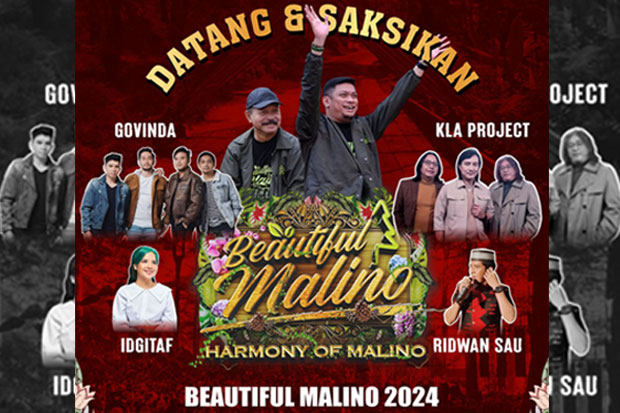 Govinda, KLA Project, Idgitaf dan Ridwan Sau Siap Meriahkan Beautiful Malino