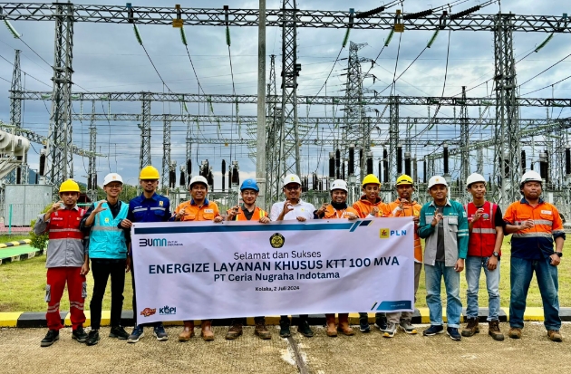 Dukung Hilirisasi Industri Nikel di Sulawesi, PLN Energize GI 150KV Kolaka Smelter-GI PT Ceria