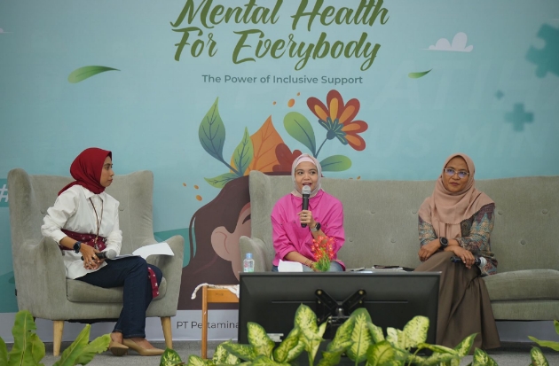 Komunitas Pertiwi Pertamina Gelar Talkshow Mental Health di Makassar