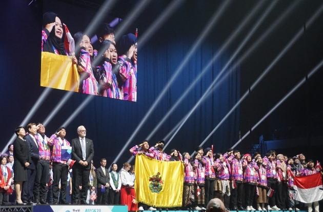 Membanggakan! PSM Unhas Sabet Juara World Choir Games di Selandia Baru