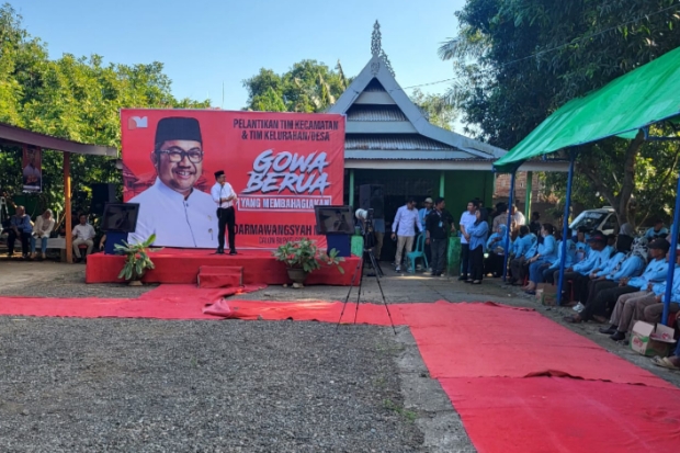 Darmawangsyah Lantik Tim Pemenangan Gowa Berua Bontonompo