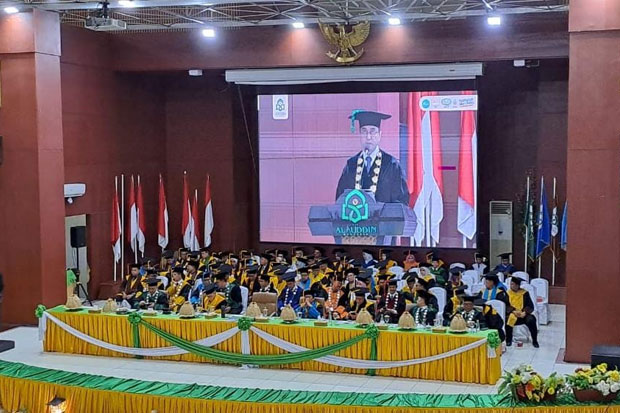 UIN Alauddin Kukuhkan 751 Wisudawan, Rektor: Jadilah Sarjana Mabrur